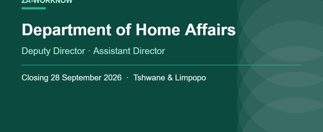 Home Affairs Vacancies September 2026: Deputy Director and Assistant Director Posts
